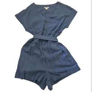A.N.A Blue Short Romper